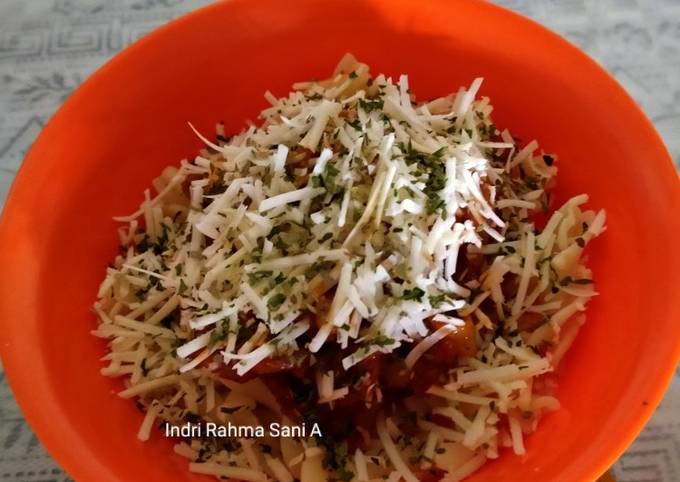 Resep Spaghetti Saus Telur (Praktis, Ekonomis, Delicious) Anti Gagal