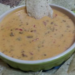 A picture of Taco Queso Dip.