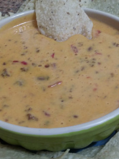 A picture of Taco Queso Dip.