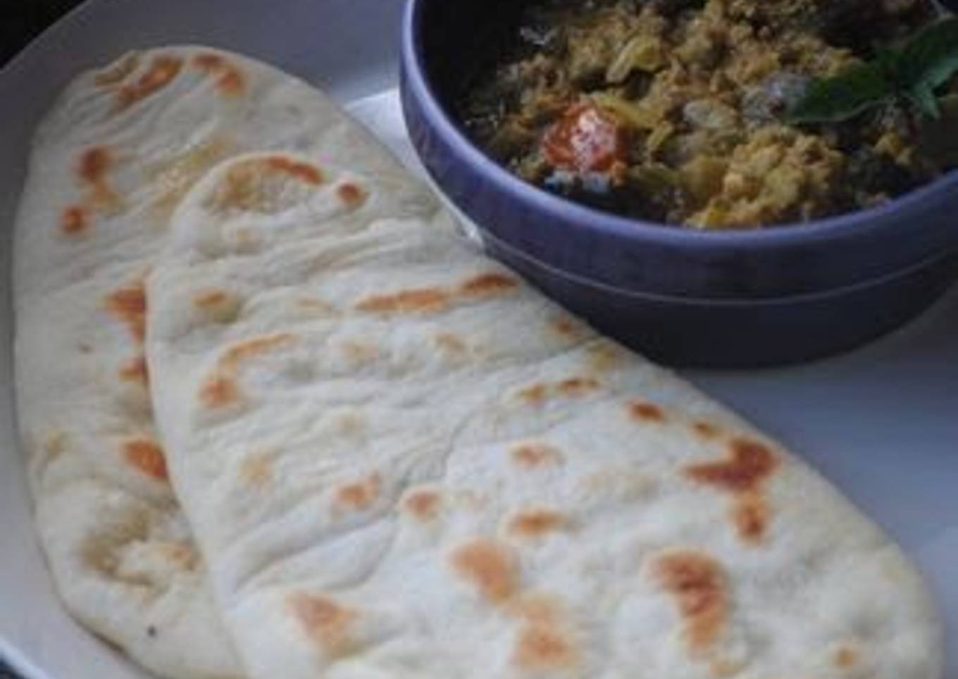 Chewy Naan with Homemade Yeast