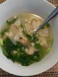 Turkey Broth Wonton Soup