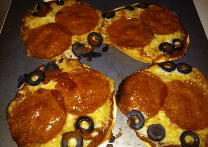 Simple Way to Make Ultimate Cookie&#39;s Thin Crust Tortilla Pepperoni &amp; Cheese Pizza