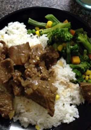 A picture of BBQ Sirloin Tips.