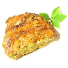 A picture of Okara and Cabbage Quiche.