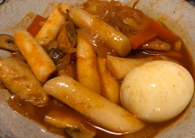 Easiest Way to Make Award-winning Toppogi (Spicy Korean mochi soup)