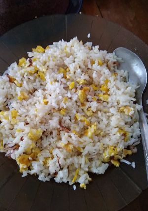 Foto resep Nasi goreng putih