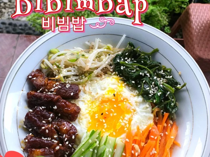 Easy Steps Make Recipes 115. Bibimbap (비빔밥) the  Makes Drooling Can Pamper Your Tongue.