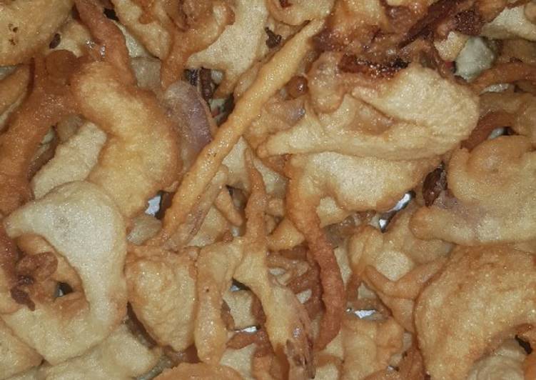 How to Make Super Quick Homemade Onion ring
