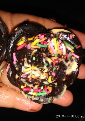 Foto resep Coklat beku bentuk mawar😍
