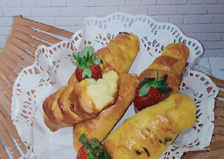 Cara Gampang Menyiapkan Brioche bread isi kismis yang Sempurna