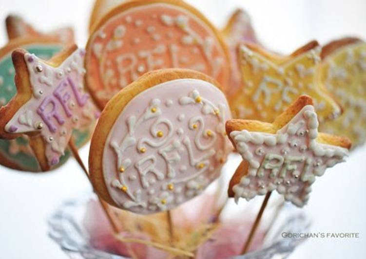 Cookie Bouquet Icing