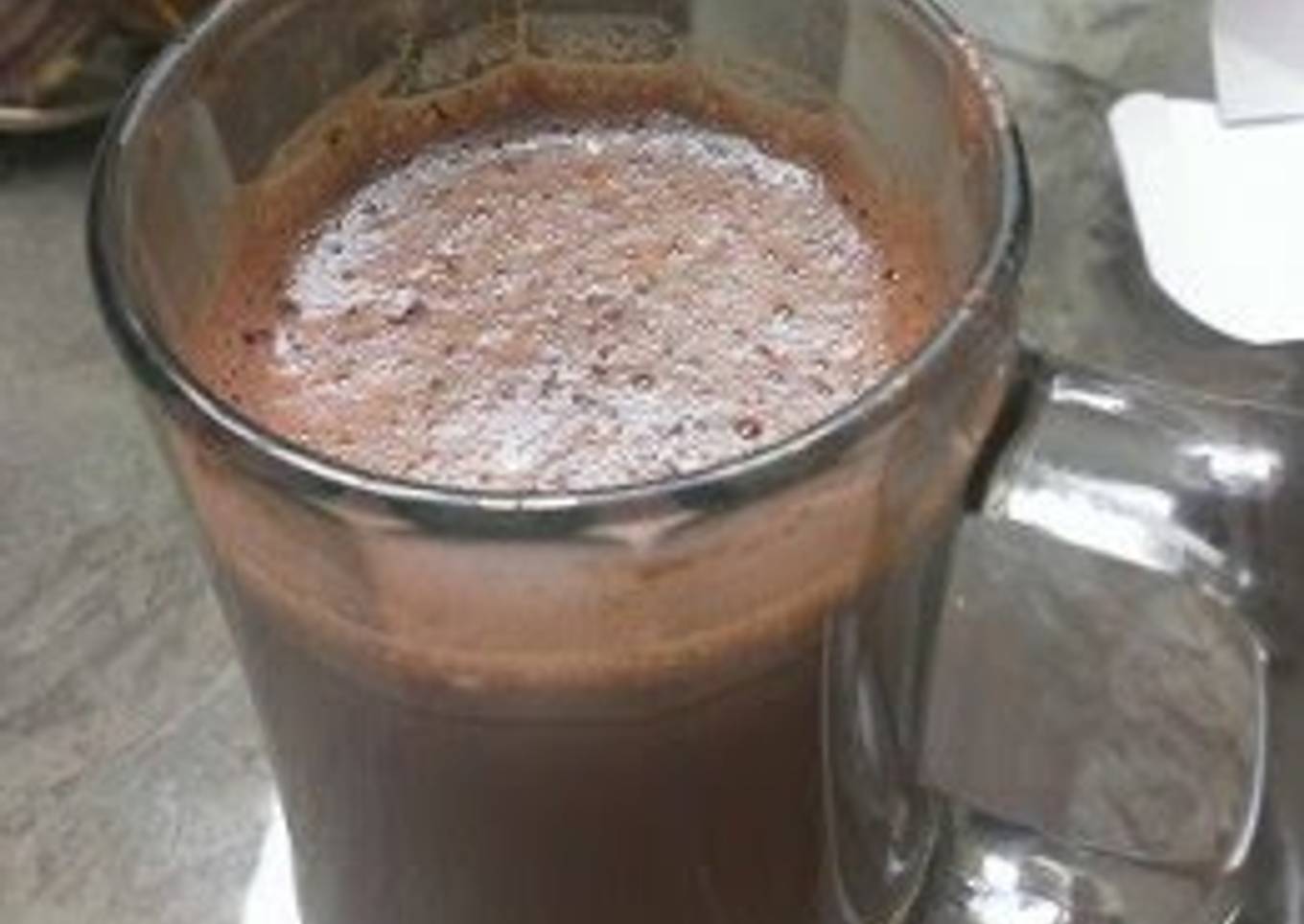 plain hot chocolate