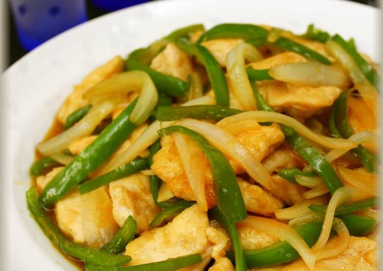 Recipe of Perfect Simple Ginger Chicken Stir-fry