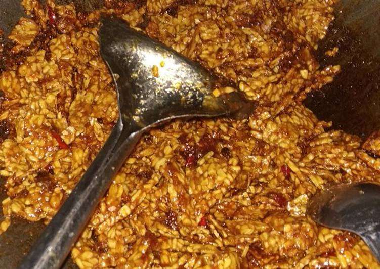 Resep Kering Tempe Pedas Manis yang Bikin Ngiler