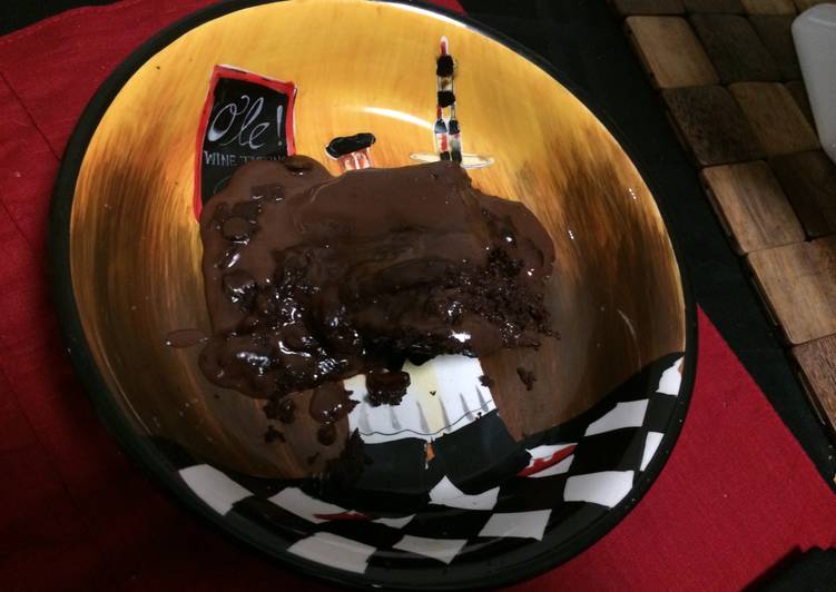 Steps to Make Award-winning Slow Cooker Chocolate Lava Cake
