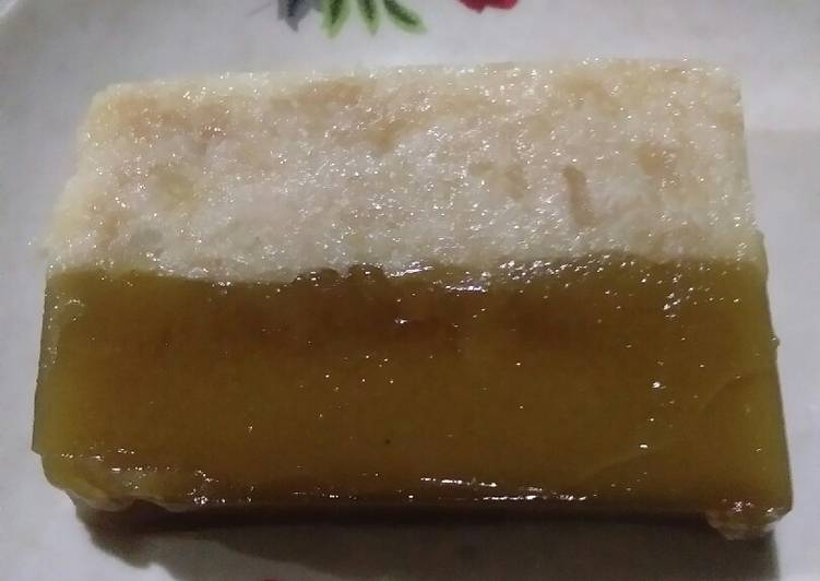 #15 Puding lapis kentang roti tawar