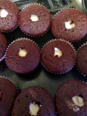 Recipe Filled Red Velvet Cupcakes the Delicious Perfect