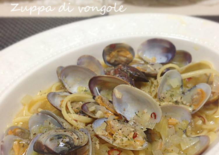 Steps to Make Perfect Soup-Style Clam Vongole