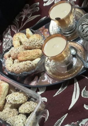 صورة لوصفة كعك ابو السمسم