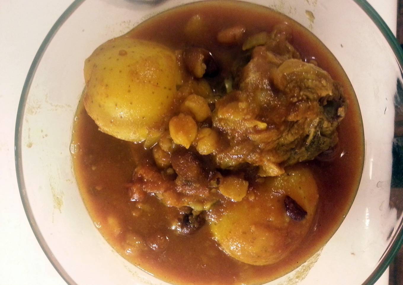 Persian aabgosht (beef stew)