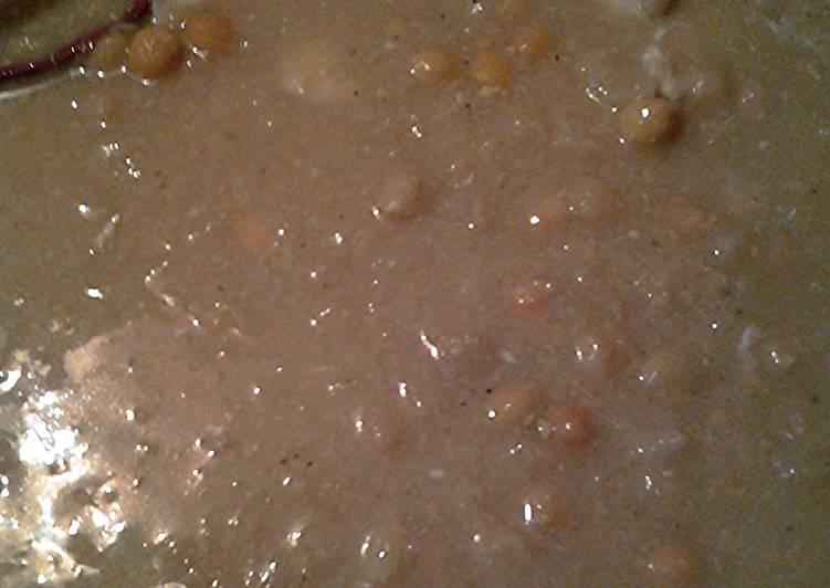 Recipe of Speedy garbanzos in chicken stock