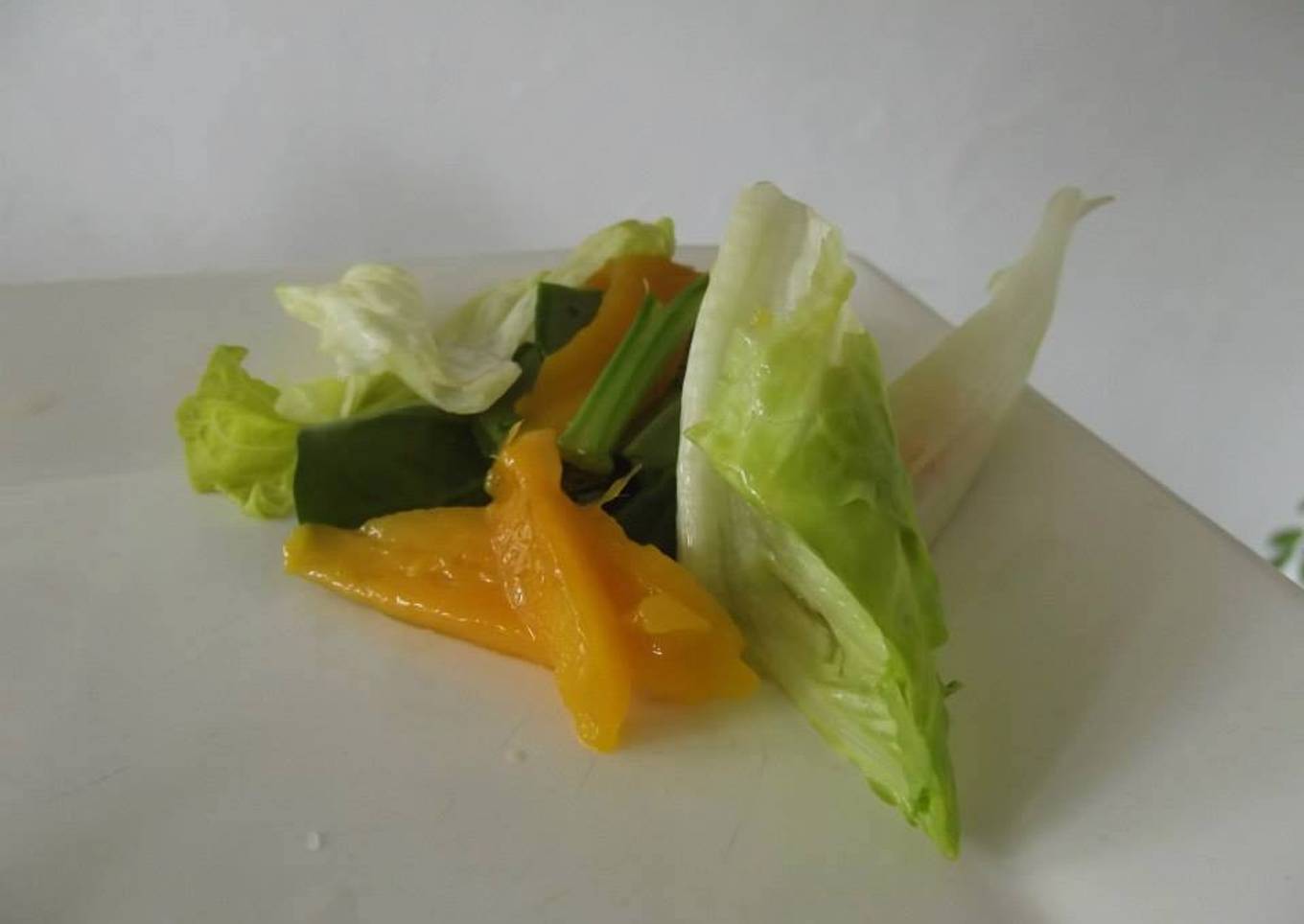 Ensalada con calabaza en escabeche