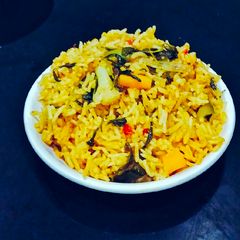A picture of Methi Pulav With Mix Veggies.
