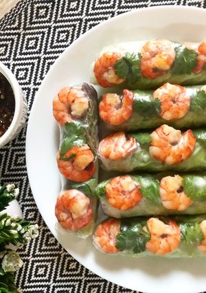 Foto resep Gỏi cuốn, vietnamese fresh spring roll