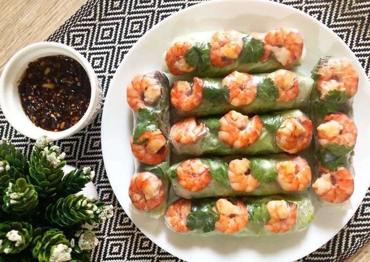 Langkah Mudah untuk Membuat Gỏi cuốn, vietnamese fresh spring roll yang Sempurna
