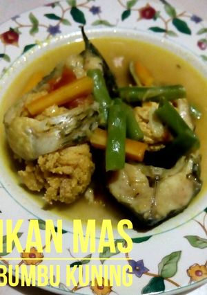 Foto resep Ikan Mas Bumbu Kuning