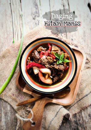 Gambar Daging Hitam Manis