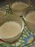 Kanten and Ground Sesame Pudding