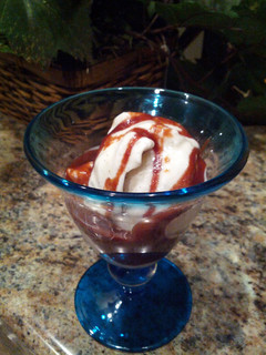 A picture of Simple Hot Fudge Chocolate Sauce.