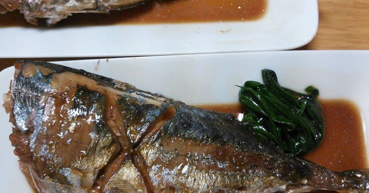Simmered Horse Mackerel Recipe by cookpad.japan Cookpad