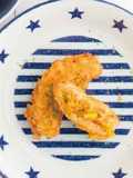 Sweet Corn and Chicken Tender Beer Fritters