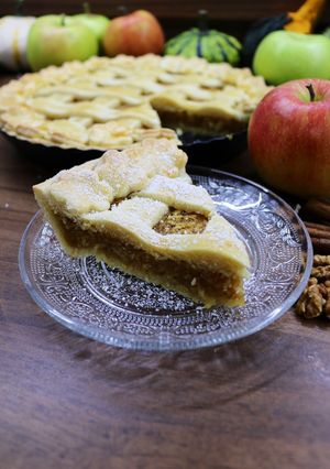 Almás pite recept fotója