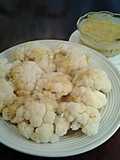 Cauliflower with Chili Lime Hollandaise Sauce