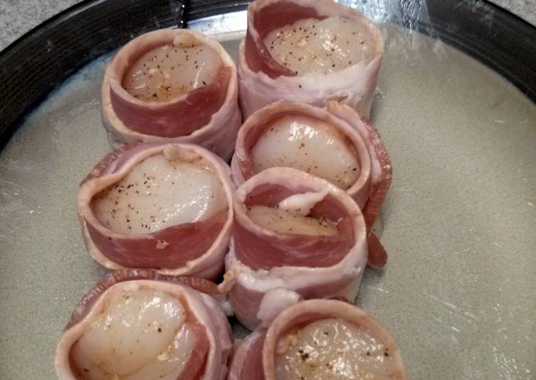 Easiest Way to Prepare Tasty Bacon Wrapped Scallops