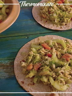 Una foto de Salpicón de pollo con Thermomix