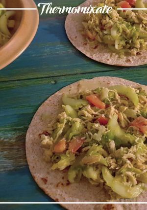Una foto de Salpicón de pollo con Thermomix