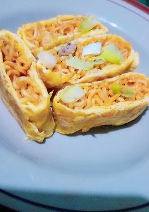 Foto resep Sushi Mie telur