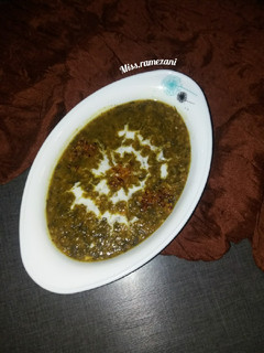 عکسی از دستور آش درشته یا گمنه (بلغور گندم)