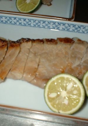 A picture of Shio-Koji Roast Pork.