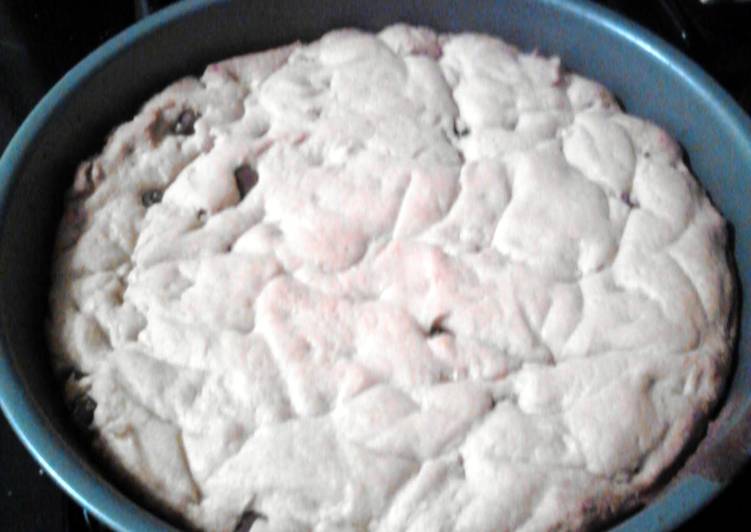 Recipe of Speedy Chocolate Peanut Butter Cookie Cake