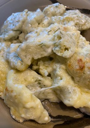 Kapros juhtúrós galuska recept fotója