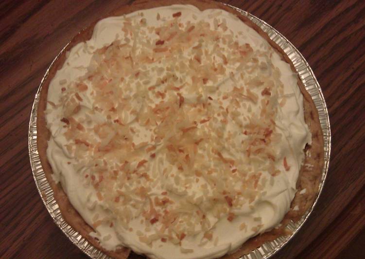 easy vegan COCONUT CREAM PIE recipes | how to make the best COCONUT CREAM PIE