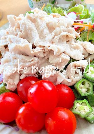 A picture of Improved ❤ No Clumps & Stays Tender! Cold Shabu Salad ஐஃ.