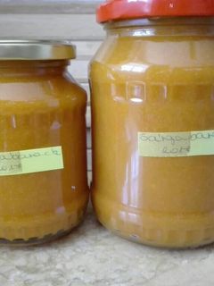 Sárgabarack lekvár kenyérsütőben recept fotója