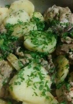 Una foto de Pollo a la provenzal