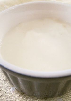 A picture of Easy White Sauce in the Microwave.